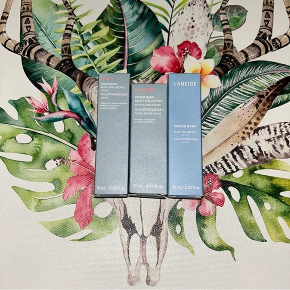 LANEIGE Other - LANEIGE Water Bank Blue Hyaluronic Skincare Trio